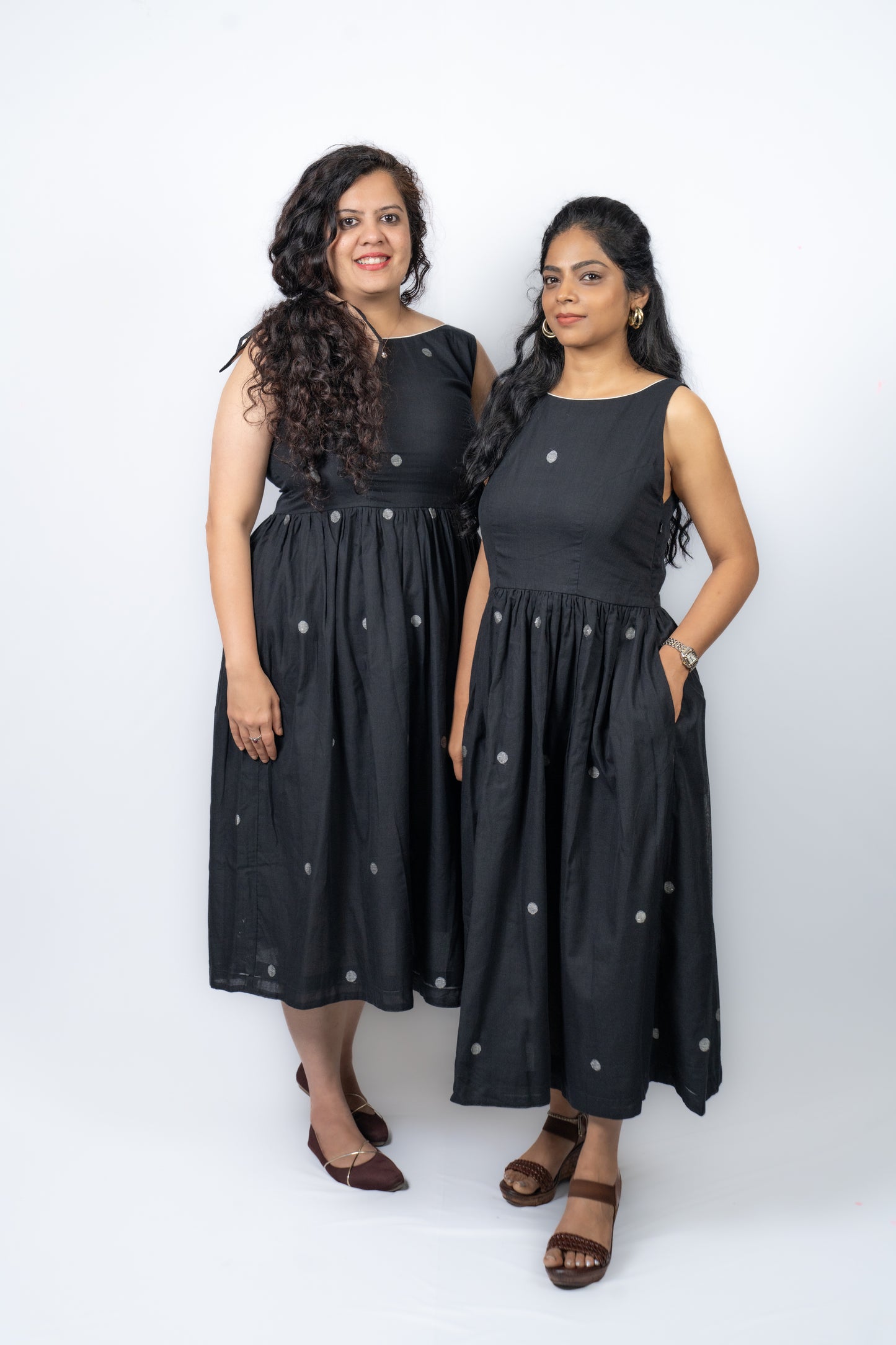 Krishna Jamdani Dress