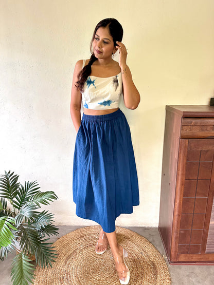 Jala midi skirt