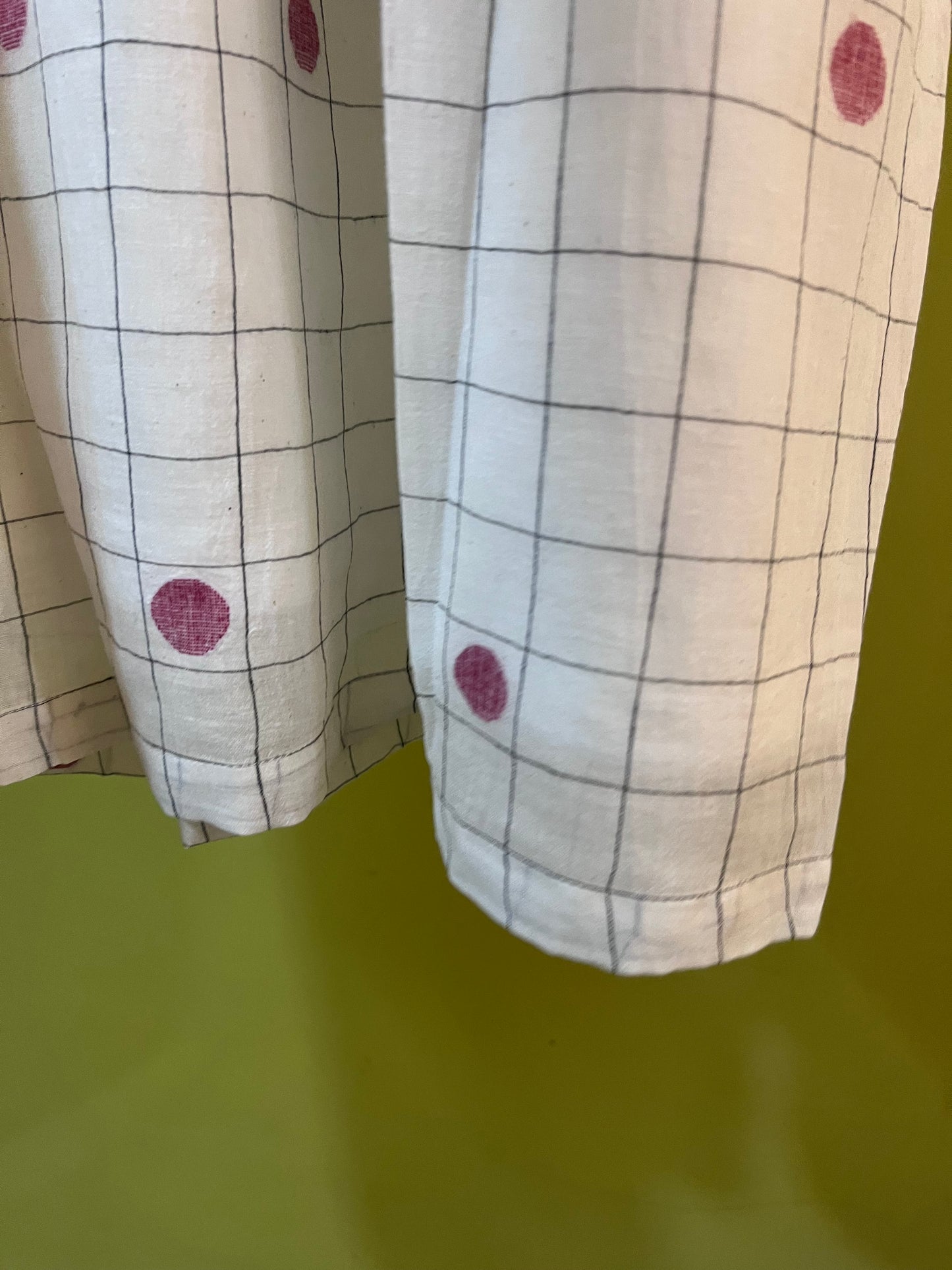 Dhavala Chowka Jamdani Dress