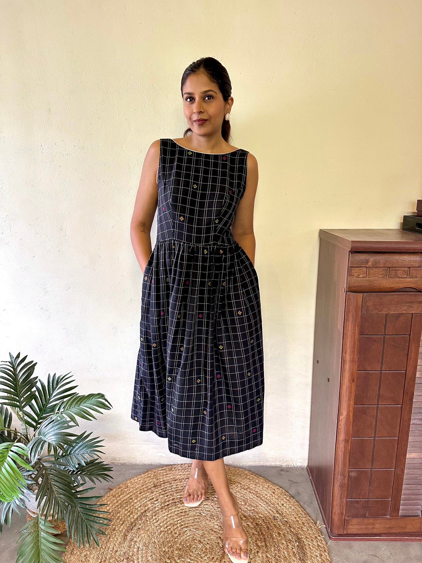 Kasthuri Jamdani Dress