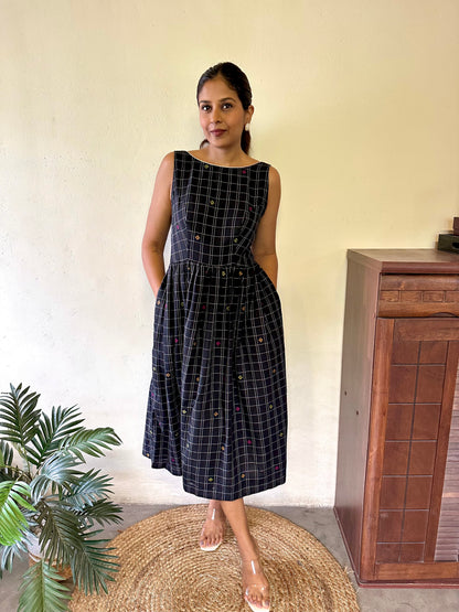 Kasthuri Jamdani Dress