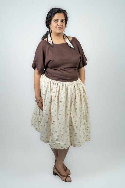 Kamana Scallop Skirt