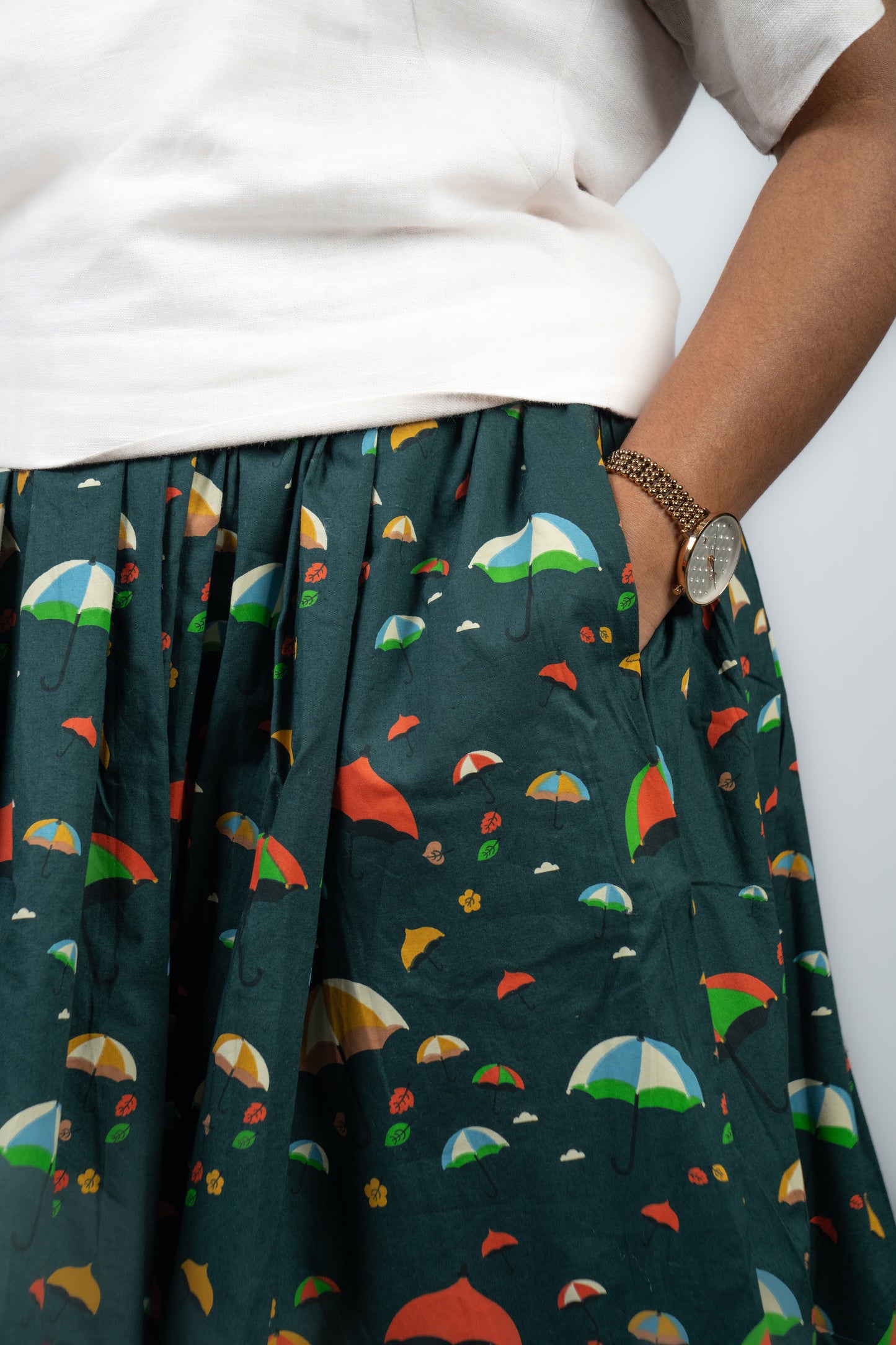 Varsha Scallop Skirt