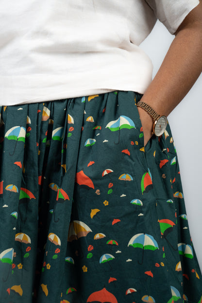 Varsha Scallop Skirt