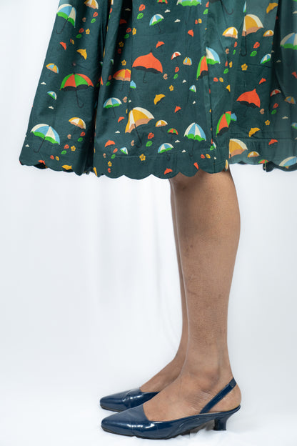 Varsha Scallop Skirt