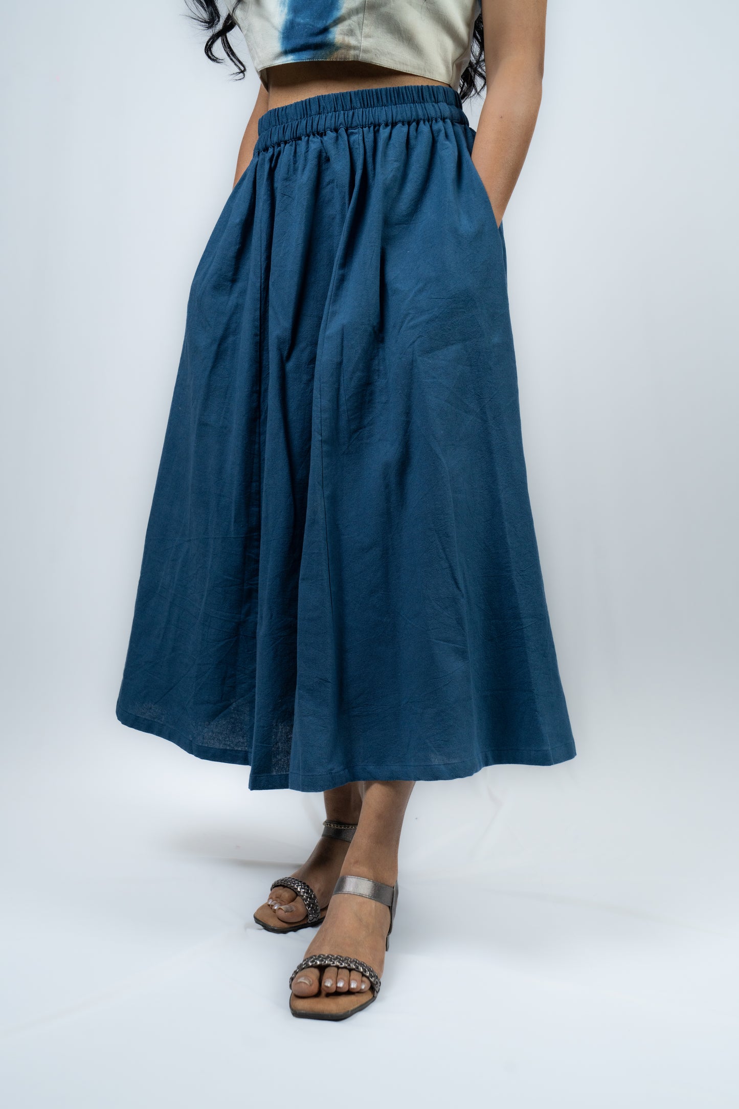 Jala midi skirt