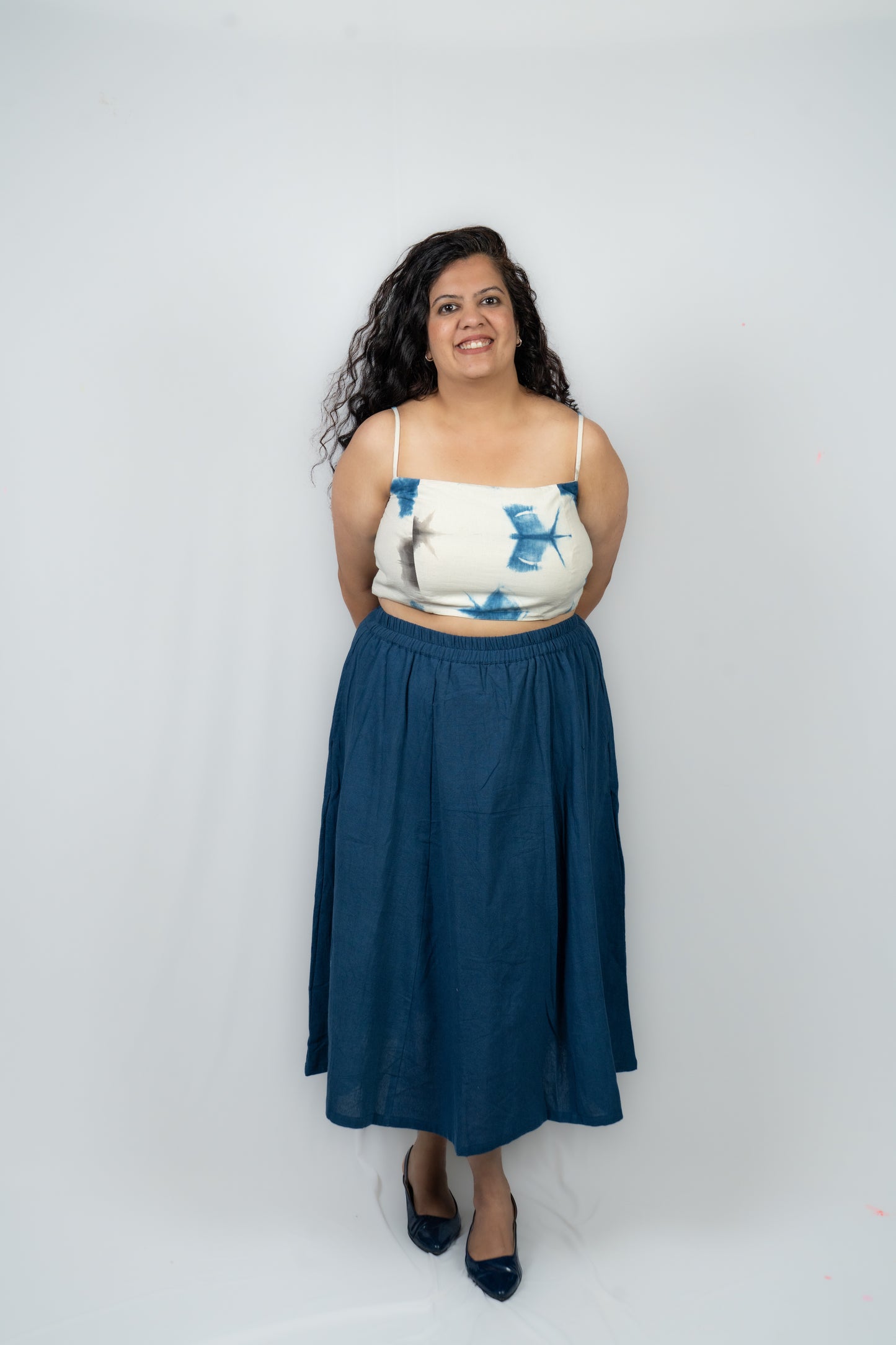 Jala midi skirt