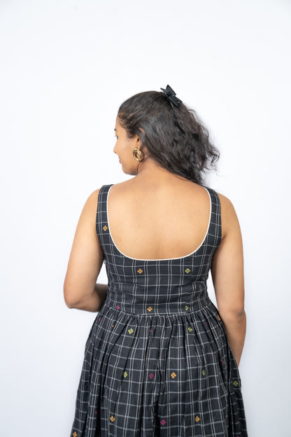 Kasthuri Jamdani Dress