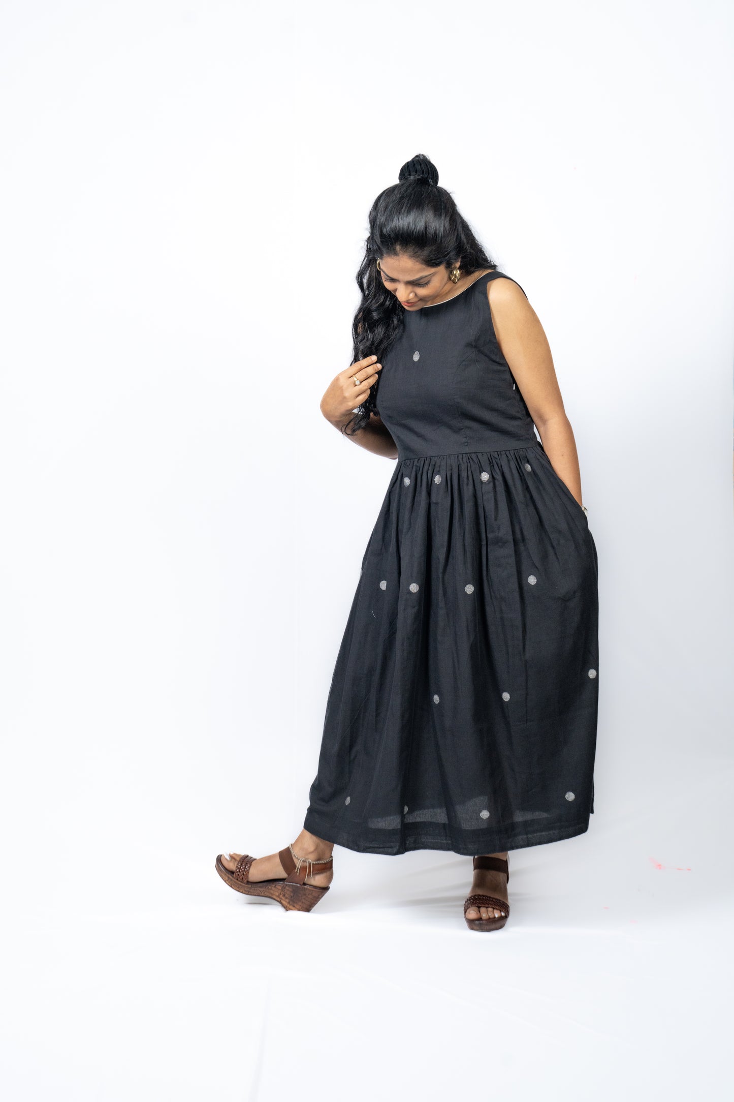 Krishna Jamdani Dress