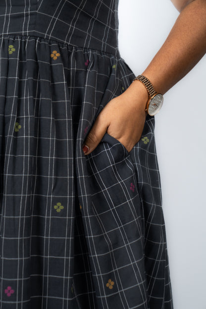 Kasthuri Jamdani Dress