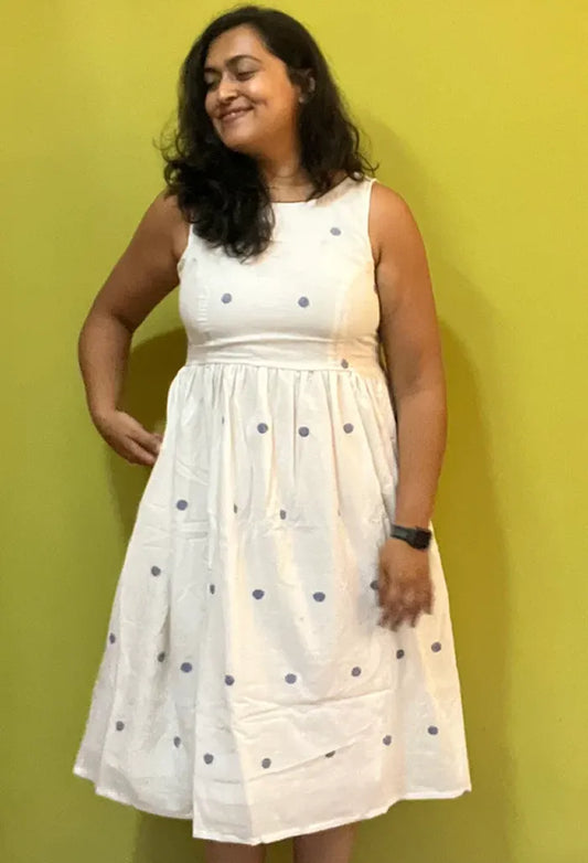 Shubra Jamdani Dress